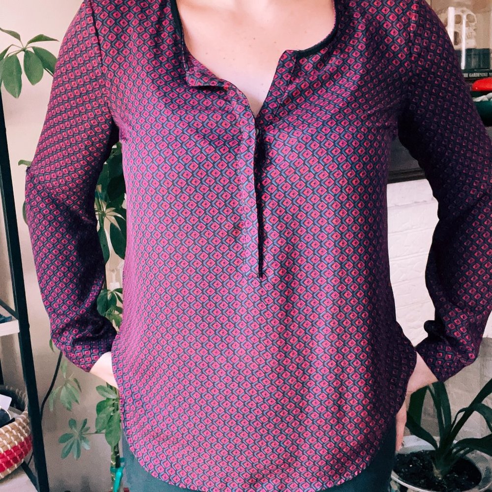 Women's Patterned Blouse